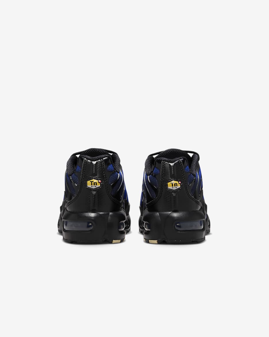 Blue air max plus kids best sale